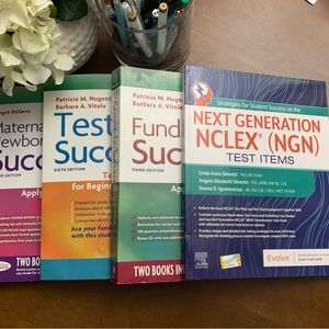 Next Gen NCLEX test items in Suite of Test Preb books